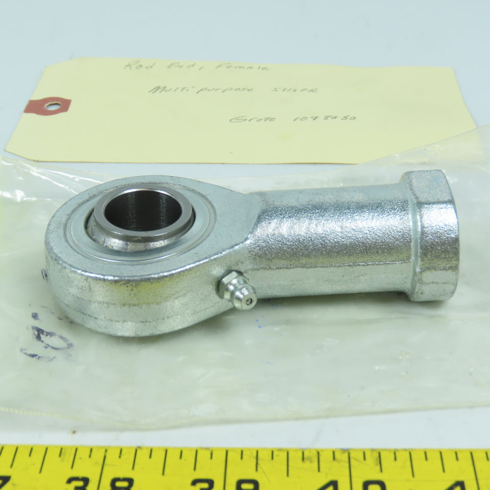 Grote 1078050 Female Rod End 3/4" Roller Brg 3/4-16 UNF Durbal BRTF-3/4-00-501