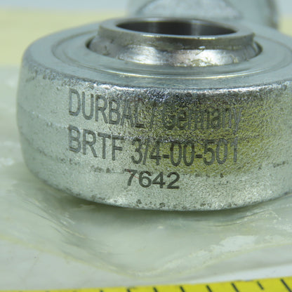 Grote 1078050 Female Rod End 3/4" Roller Brg 3/4-16 UNF Durbal BRTF-3/4-00-501