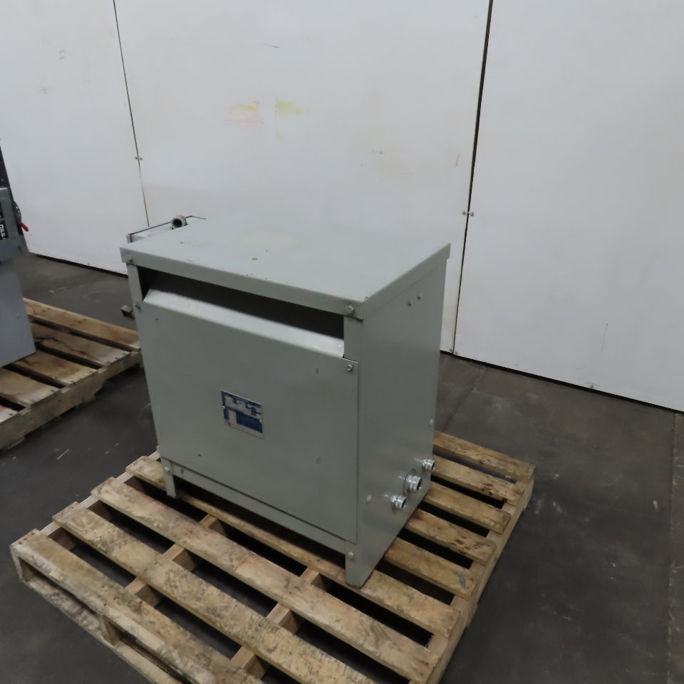 Hevi-Duty T2H45 45kVA 3PH Transformer Pri 480V Sec 208Y/120V W/ Disconnect 100A