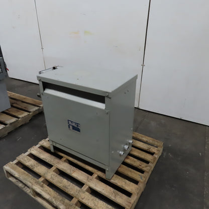 Hevi-Duty T2H45 45kVA 3PH Transformer Pri 480V Sec 208Y/120V W/ Disconnect 100A