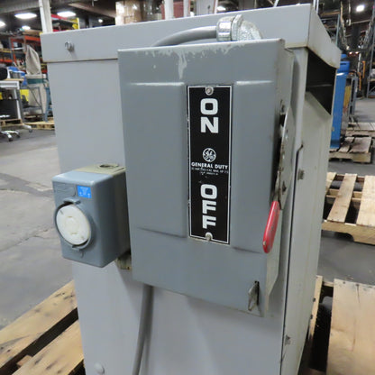Challenger 452-415-MOD.5 45kVA 3PH Transformer Pri 480V Sec 208Y/120V Switch 30A