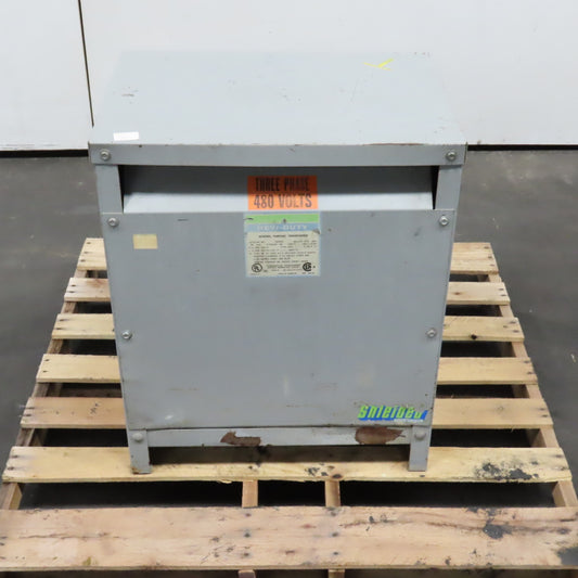 Hevi-Duty T5H30S 30kVA 3PH General Purpose Transformer Pri 480V Sec 208/120V 72A