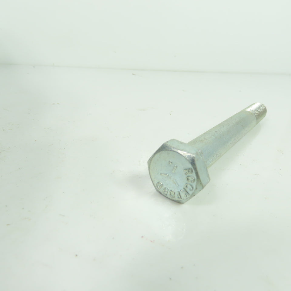 Rockford 1/2"-13x4-1/2" UNC Zinc Chromate Grade 5 Hex Head Cap Screws Lot Of 25