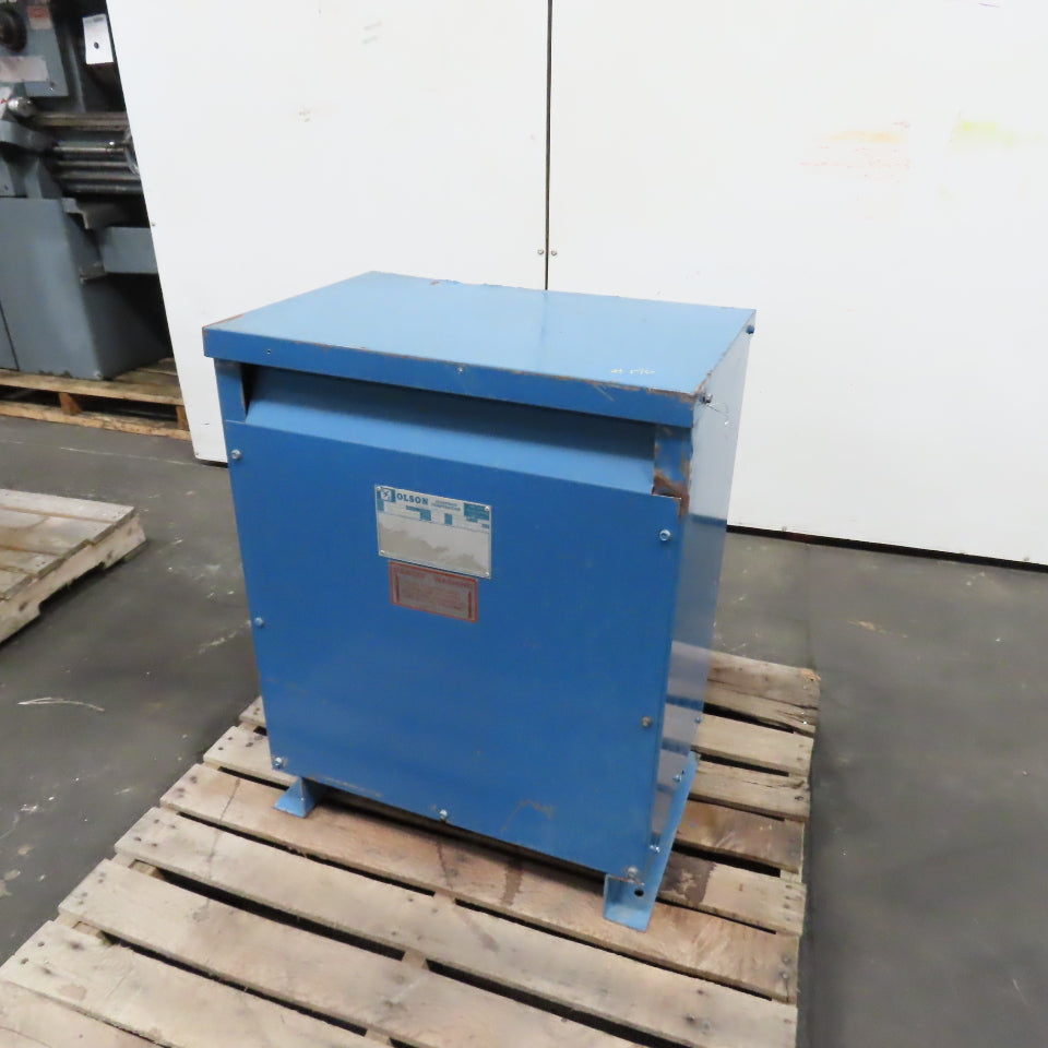 Olson 40kVA 3PH Dry Type Transformer Pri 460V Sec 460Y 50A 60HZ Tested