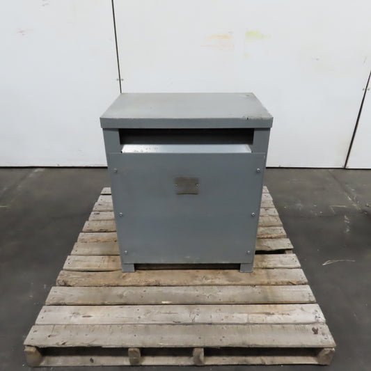 Westinghouse V48M28T45F 45kVA 3PH Transformer Pri 480V Delta  208Y/120V Tested