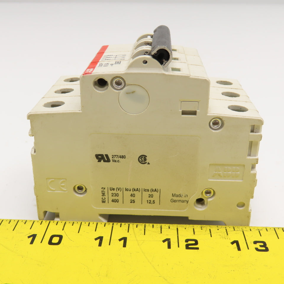 ABB S 203P K6A 6A 3 Pole 400V Circuit Breaker