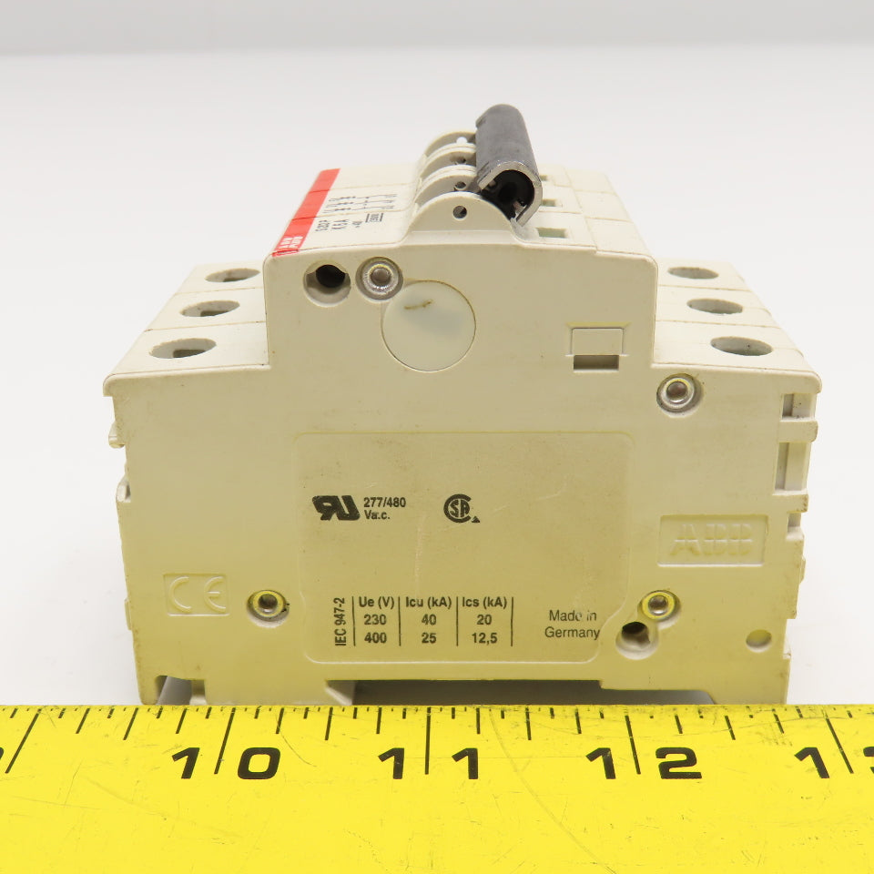 ABB S 203P K6A 6A 3 Pole 400V Circuit Breaker
