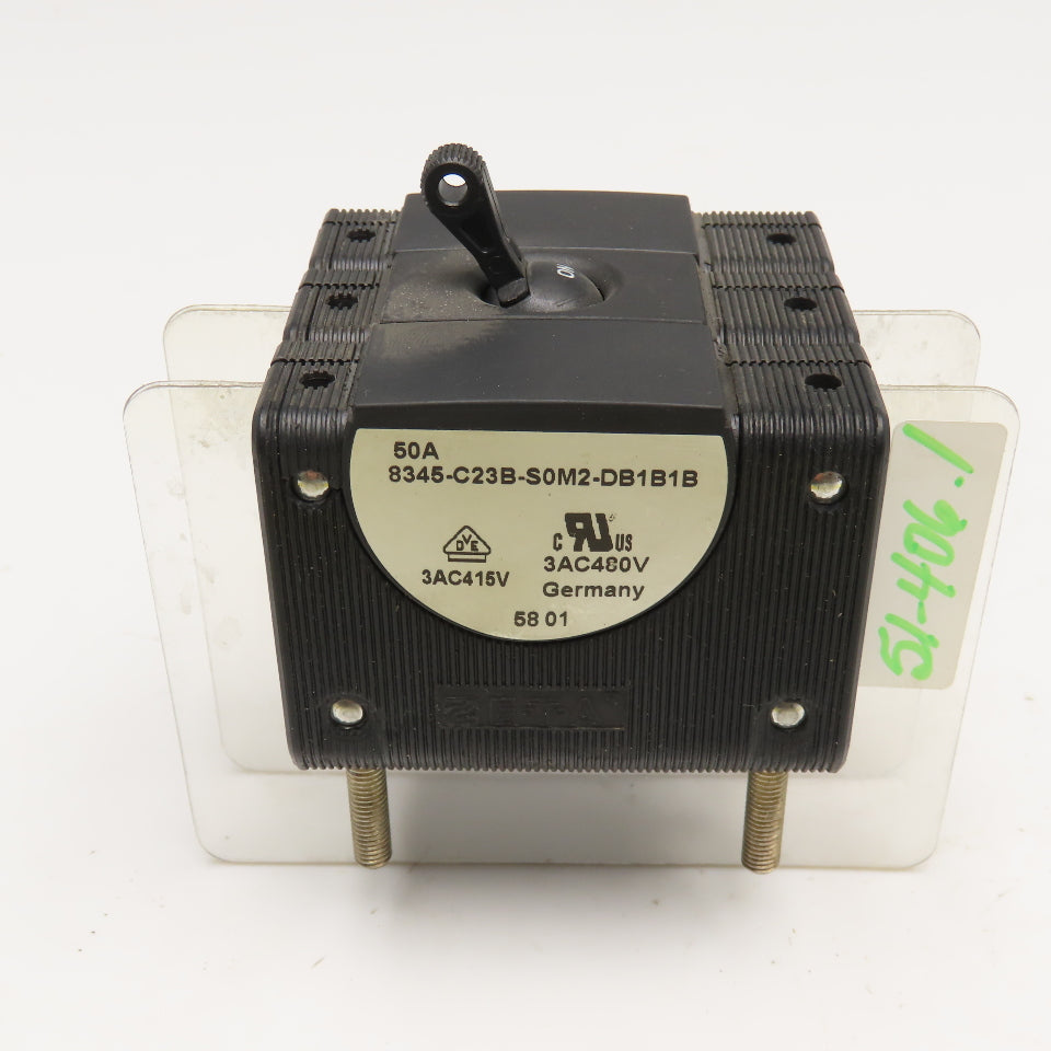 ETA 8345-C23B-S0M2-DB1B1B 50A 3 Pole 3Ph 480V Circuit Breaker