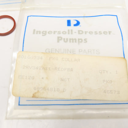 Ingersoll Rand 2RV342AX1-REDFBR 60160934 Red Fiber Sealing Collar Lot Of 3