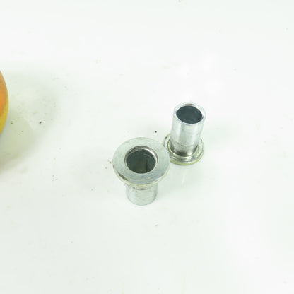 100mm OD x 49mm W Polyurethane Over Aluminum Solid Wheel Caster 17mm Bore