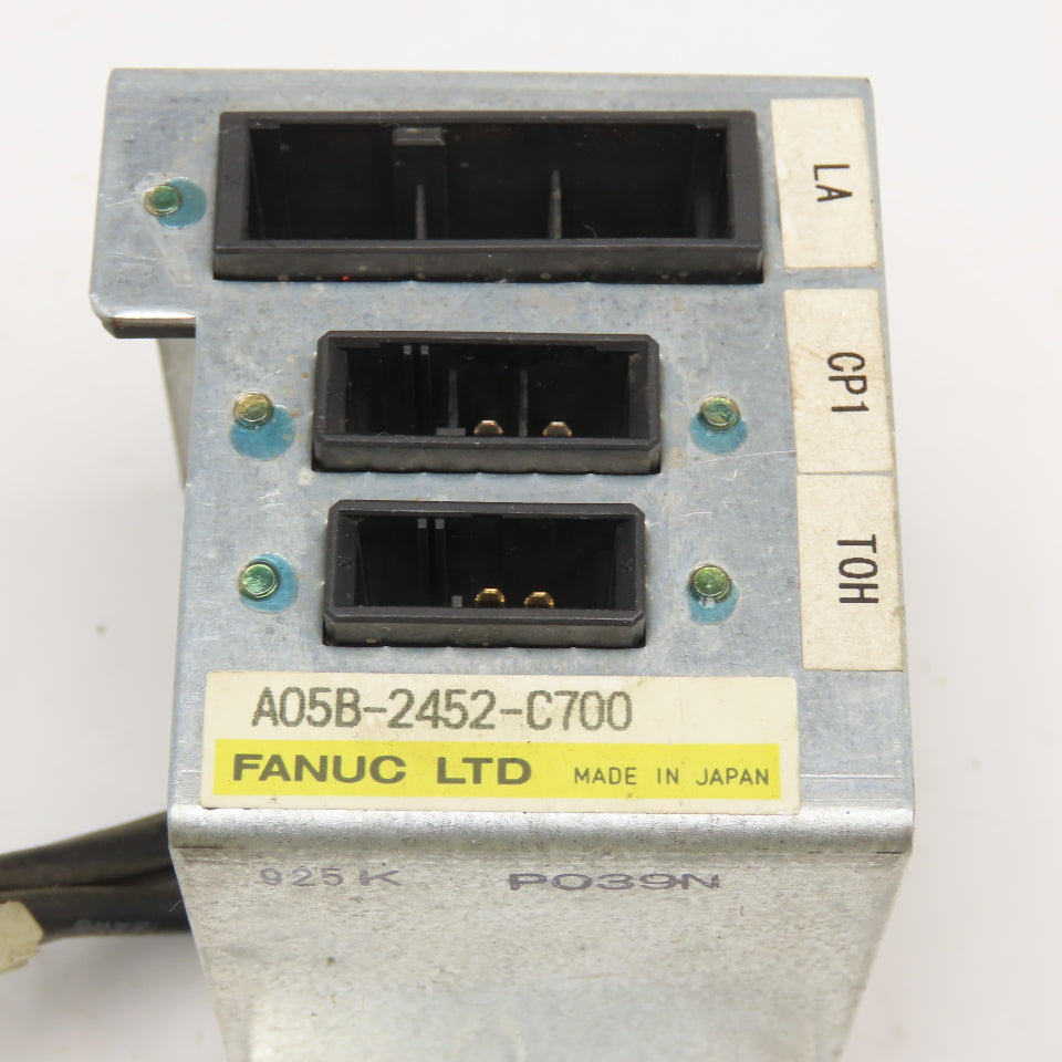 Fanuc A05B-2452-C700 Emergency Stop Connection Unit