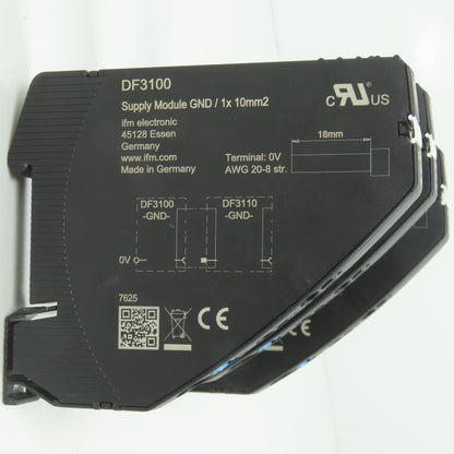 IFM DF3100 Feeding Module For Ground Potential 40A Lot Of 3