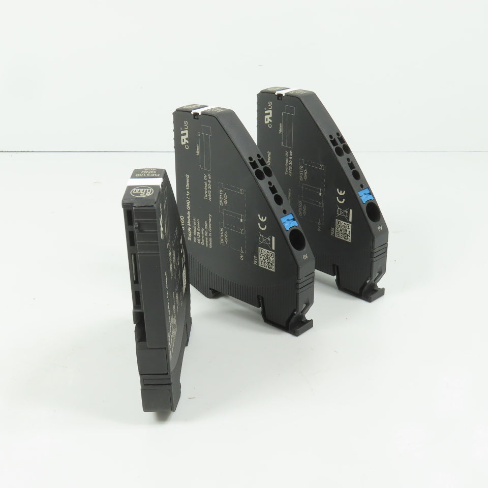 IFM DF3100 Feeding Module For Ground Potential 40A Lot Of 3