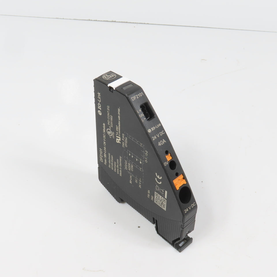 IFM DF2101 IO-Link Power Supply Module For Electronic Circuit Breaker 24VDC