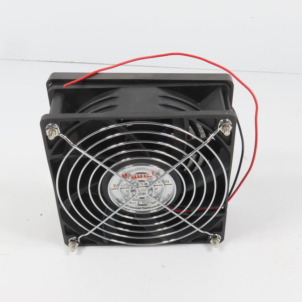 Wathai Brushless Computer Cabinet Cooling Fan 24V DC 4.75" x 4.75"