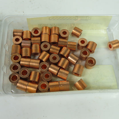 Nicopress 871-18-J 1/8" 7x19 Cable Copper Stop Sleeves Lot Of 45