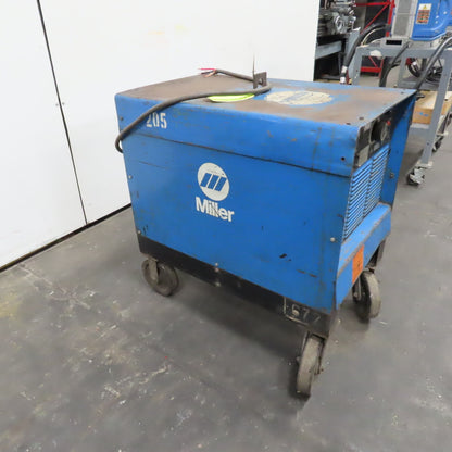 Miller Deltaweld 450A Contant Voltage DC Arc Welder Power Source 230/460V W/Cart
