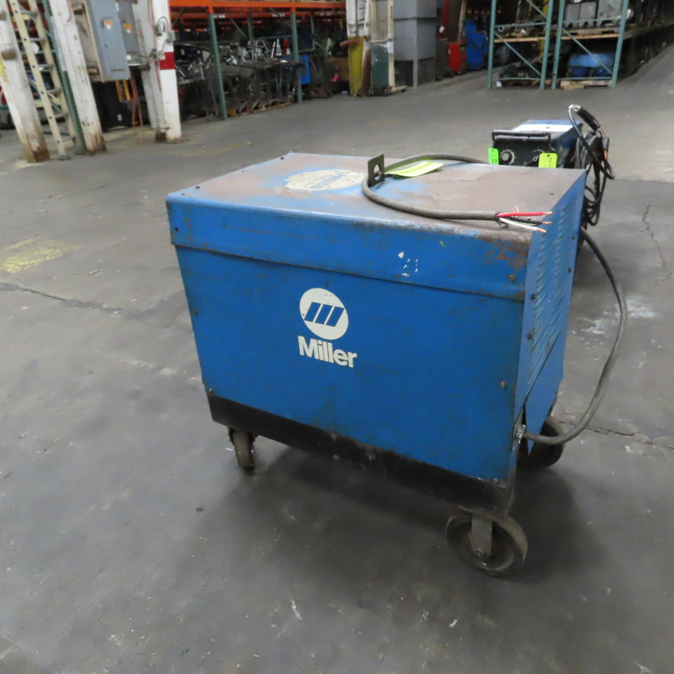 Miller Deltaweld 450A Contant Voltage DC Arc Welder Power Source 230/460V W/Cart