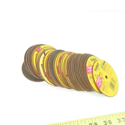 Dewalt DW8704 3" x 1/16" x 1/4" Metal/Stainless Cutting Cut-Off Wheel Lot Of 47