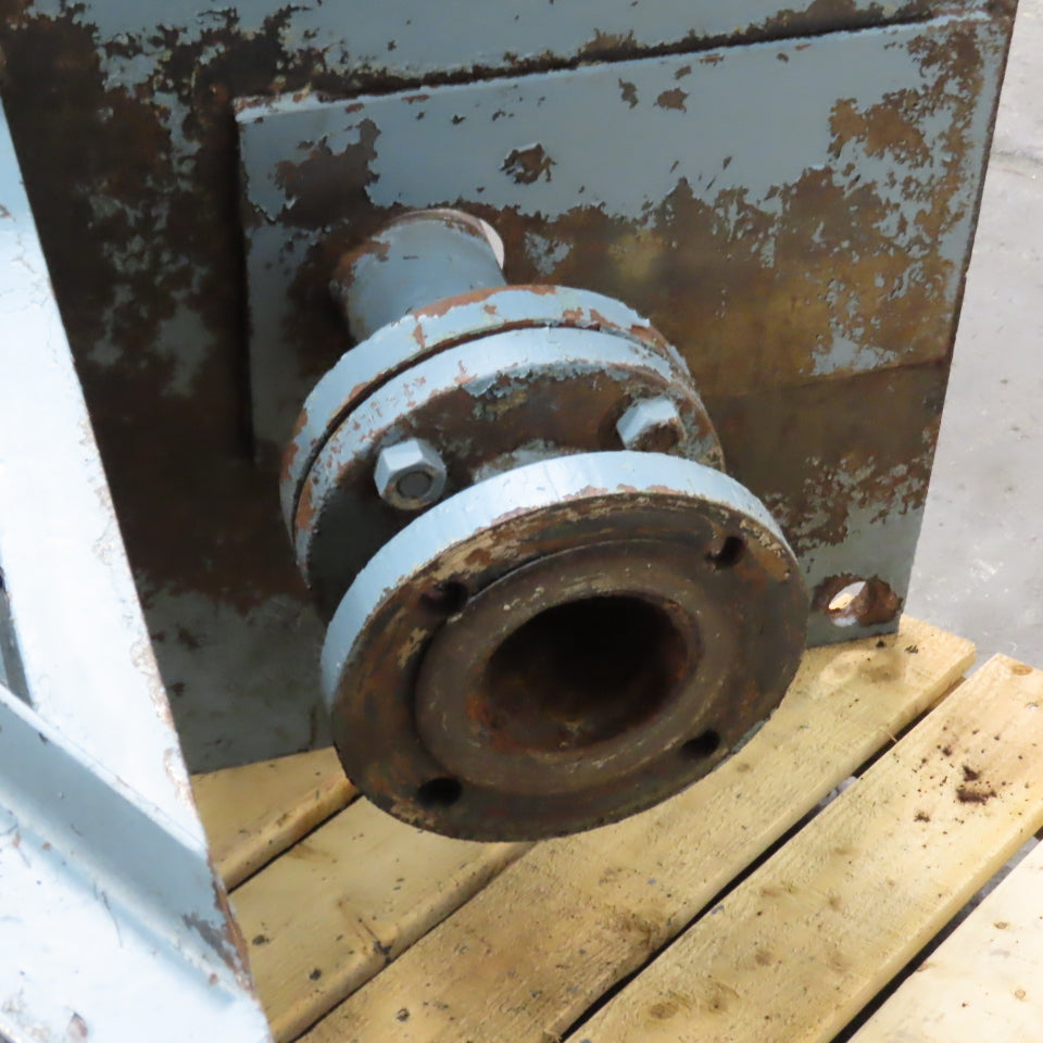 Carver 2-1/2 10HP Submersible Cantilever Vertical Pump 3PH 250GPM 60' Head Rusty