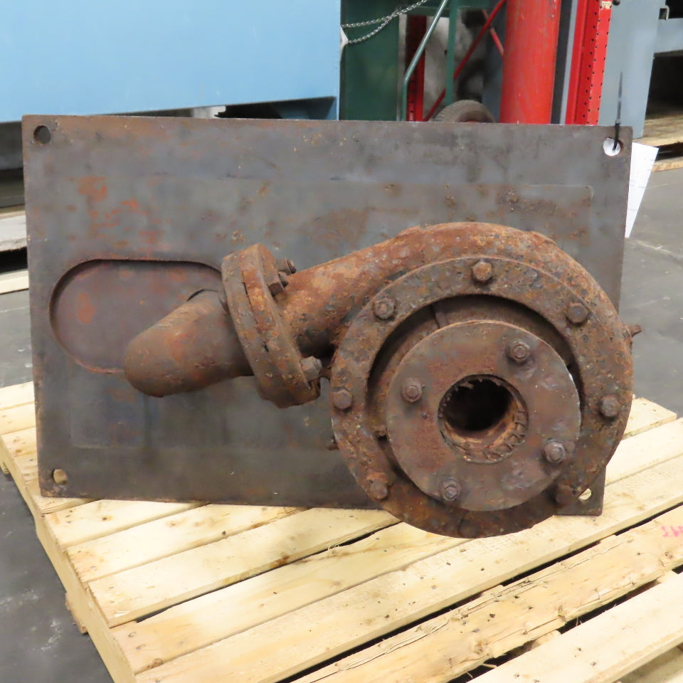 Carver 2-1/2 10HP Submersible Cantilever Vertical Pump 3PH 250GPM 60' Head Rusty
