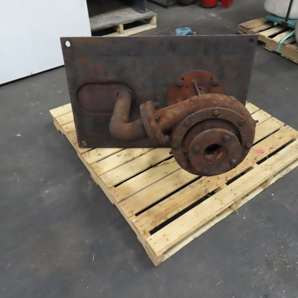Carver 2-1/2 10HP Submersible Cantilever Vertical Pump 3PH 250GPM 60' Head Rusty