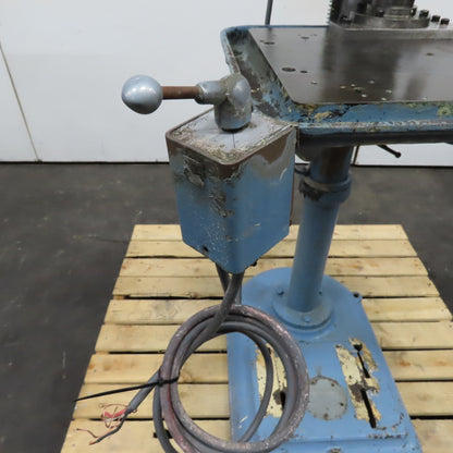 Delta 17" 1HP Vertical Floor Model Drill Press 230/460V 3PH W/ Reverse Tested