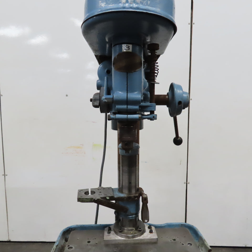 Delta 17" 1HP Vertical Floor Model Drill Press 230/460V 3PH W/ Reverse Tested