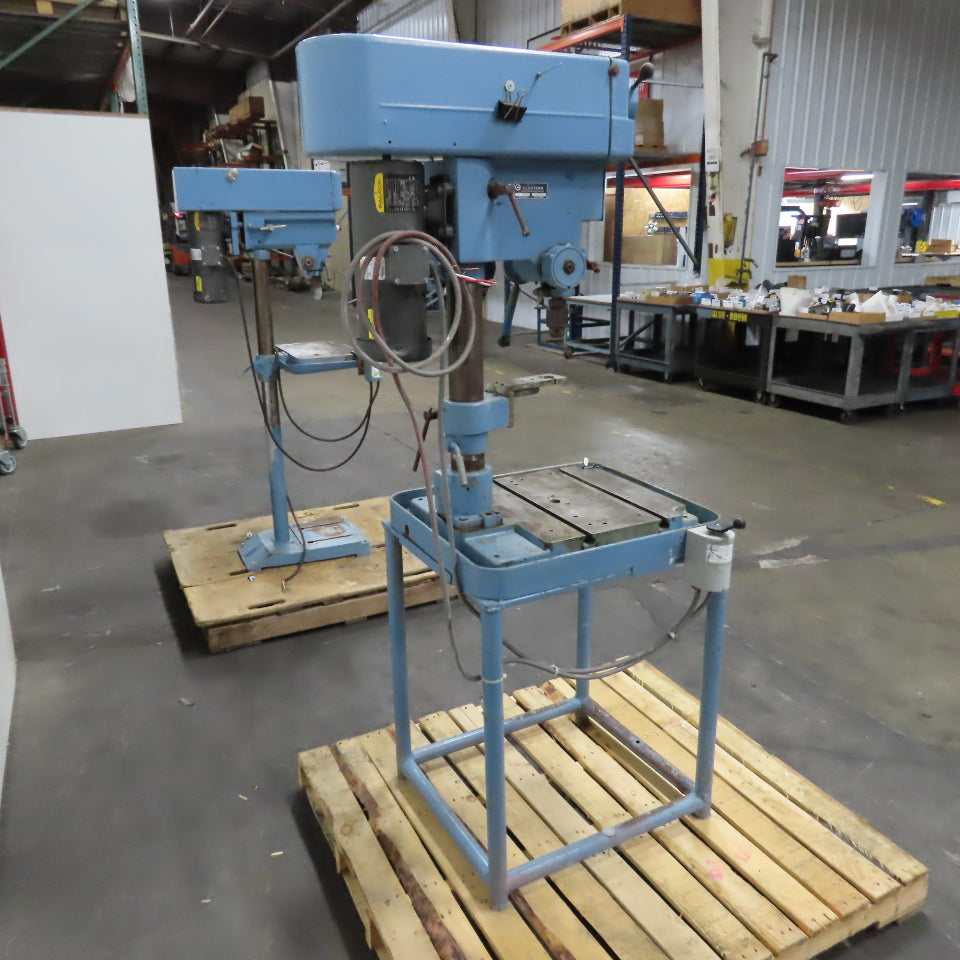 Clausing 1791 15" 1HP Vertical Floor Model Drill Press 230/460V 3PH W/ Reverse