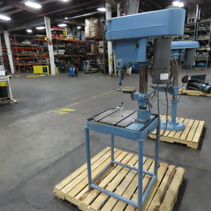 Clausing 1791 15" 1HP Vertical Floor Model Drill Press 230/460V 3PH W/ Reverse