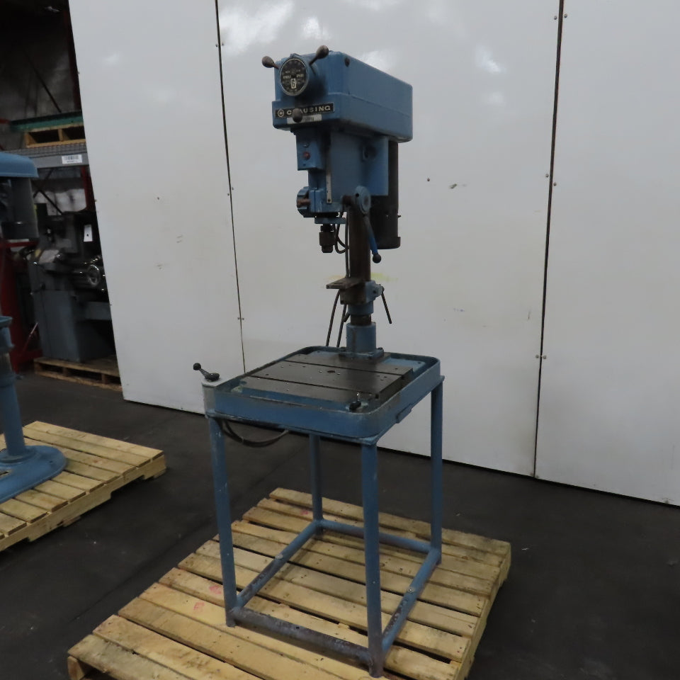 Clausing 1791 15" 1HP Vertical Floor Model Drill Press 230/460V 3PH W/ Reverse