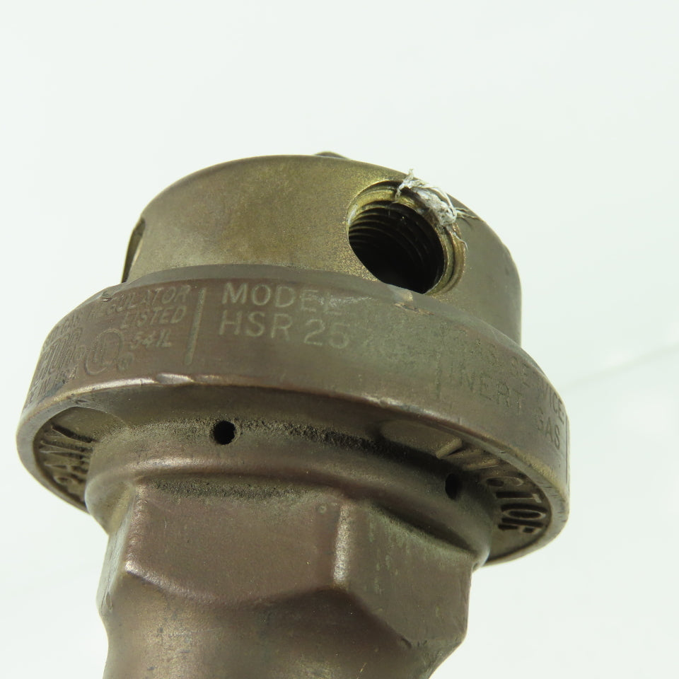 Victor HSR 2570 Compressed Gas Pressure Regulator 3000PSI 1/4" NPT