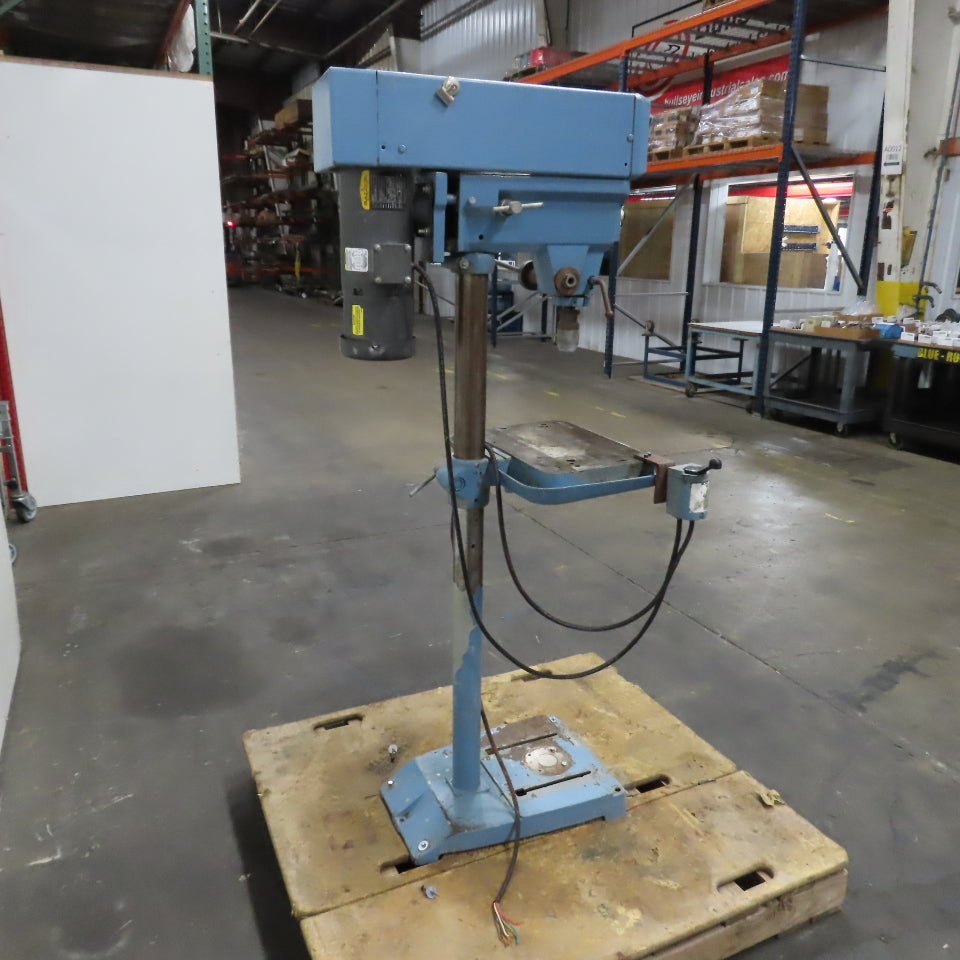 Wilton 6S 1HP 15" Floor Model Reversing Drill Press 230/460V Variable Speed