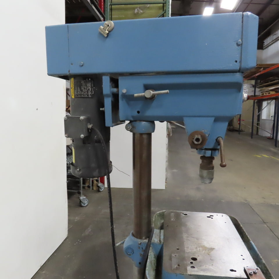 Wilton 6S 1HP 15" Floor Model Reversing Drill Press 230/460V Variable Speed