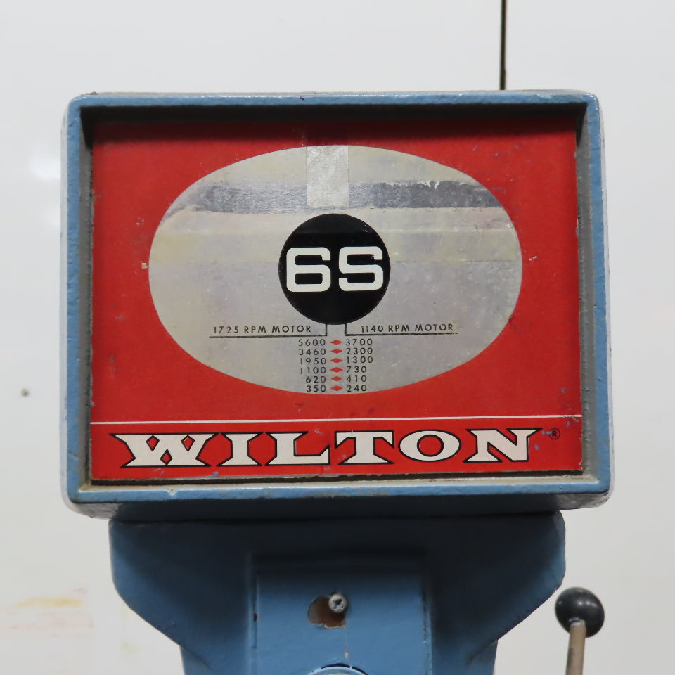 Wilton 6S 1HP 15" Floor Model Reversing Drill Press 230/460V Variable Speed
