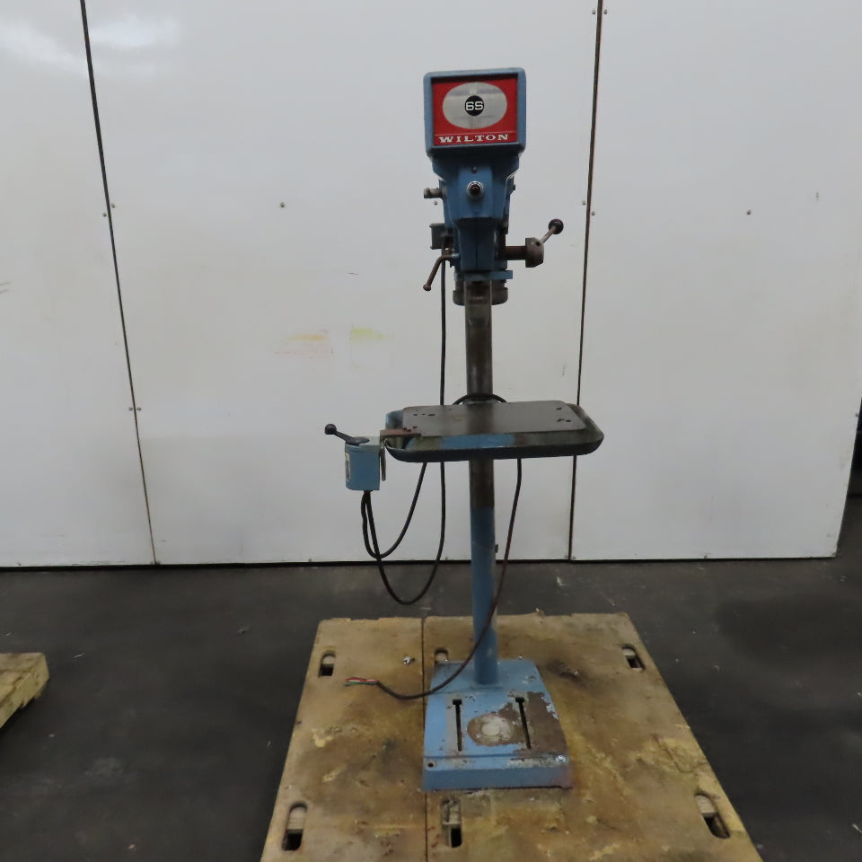 Wilton 6S 1HP 15" Floor Model Reversing Drill Press 230/460V Variable Speed
