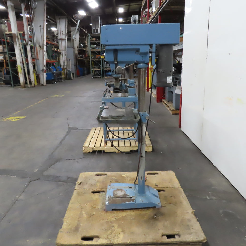 Wilton 6S 1HP 15" Floor Model Reversing Drill Press 230/460V Variable Speed