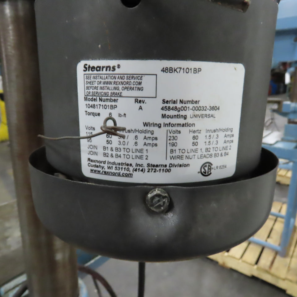 Wilton 6S 1HP 15" Floor Model Reversing Drill Press 230/460V Variable Speed