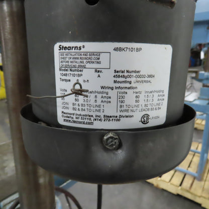 Wilton 6S 1HP 15" Floor Model Reversing Drill Press 230/460V Variable Speed