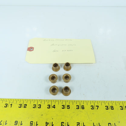 Grote 1026630 Bronze Bushing FL, .38, .50, .50 Lot Of 6