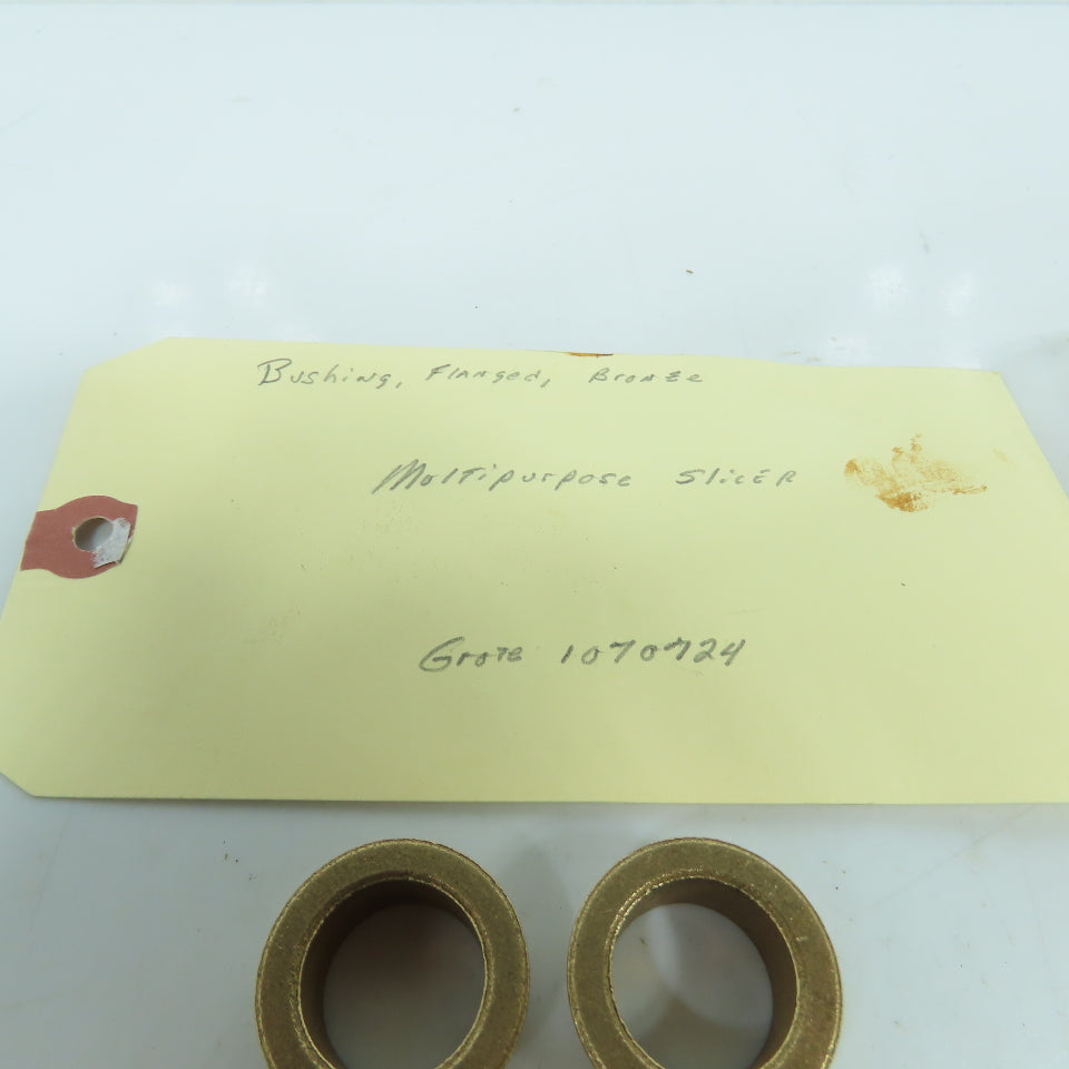 Grote 1070724 Bronze Bushing FL, .75, 1.00, .50 Lot Of 6