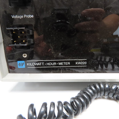 TIF Instruments KE220 115V 1Ph Kilowatt Hour Meter W/ Clamp Set