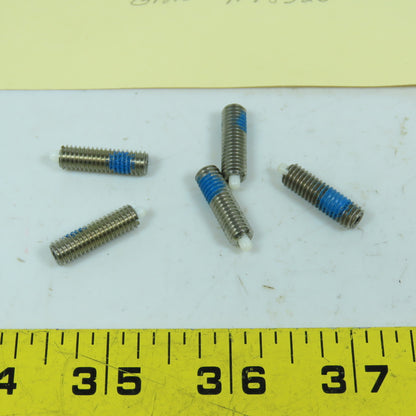 Grote 1148523 Round Nose Plunger Spring M6 x 1.0 x 20mm Hex SS Lot Of 5