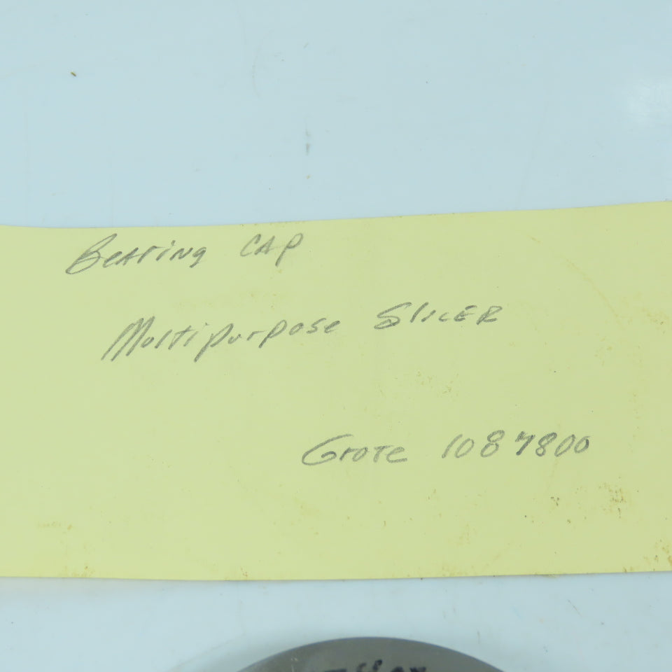 Grote 1087800 Rear Idler Pulley Bearing Cap