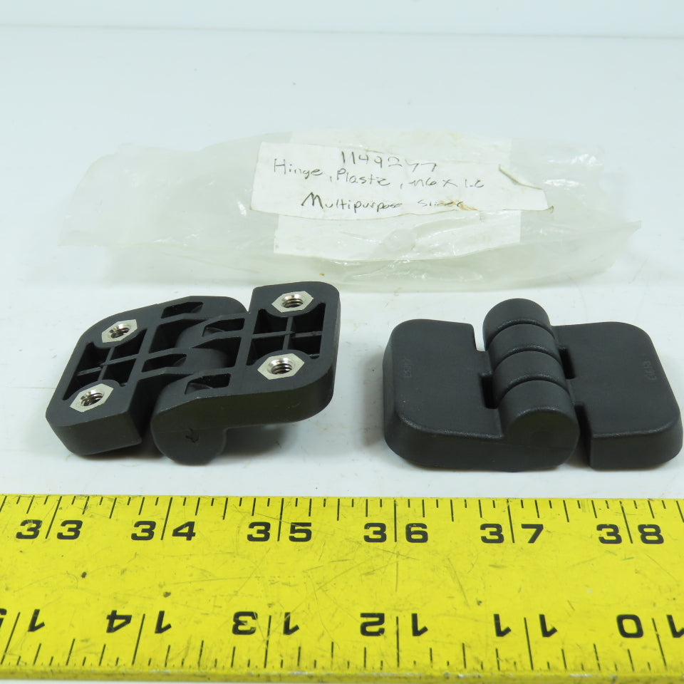 Grote 1149277 2" Plastic Hinge M6 X 1.0 Lot Of 2