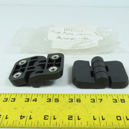 Grote 1149277 2" Plastic Hinge M6 X 1.0 Lot Of 2
