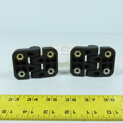 Grote 1149277 2" Plastic Hinge M6 X 1.0 Lot Of 2