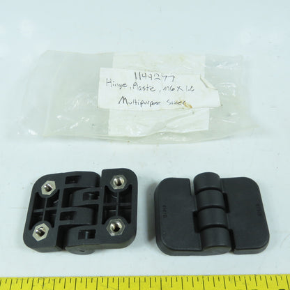 Grote 1149277 2" Plastic Hinge M6 X 1.0 Lot Of 2