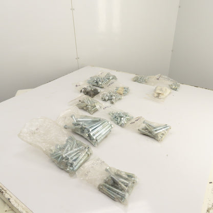 Large Lot Of Misc. Sizes & Lengths Grade 5 Bolts W/ Some 5/8" Washers 46 Lbs.