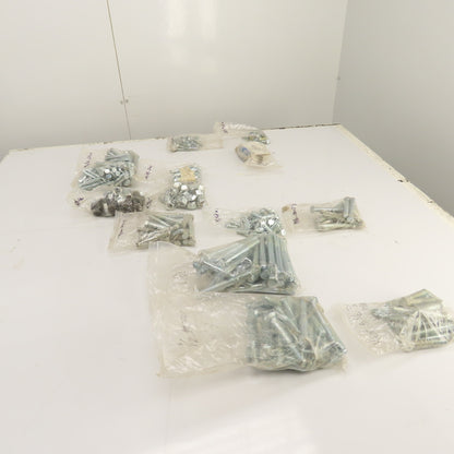 Large Lot Of Misc. Sizes & Lengths Grade 5 Bolts W/ Some 5/8" Washers 46 Lbs.